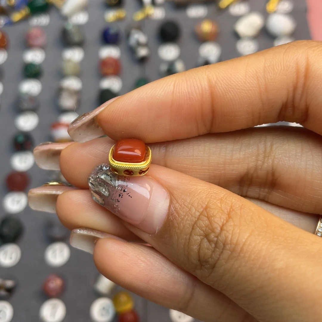 玛瑙/玉髓配饰合金