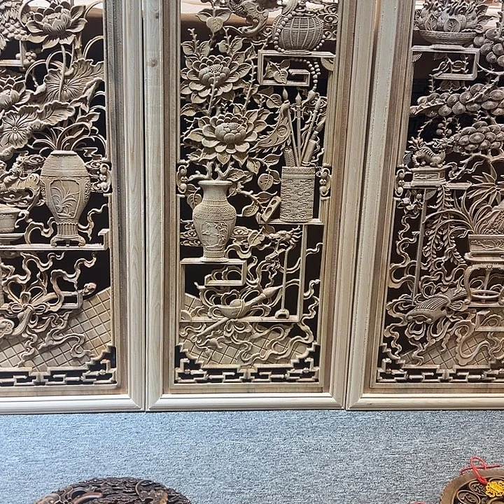 嘉***汇香樟木香樟木实木雕刻工艺你好