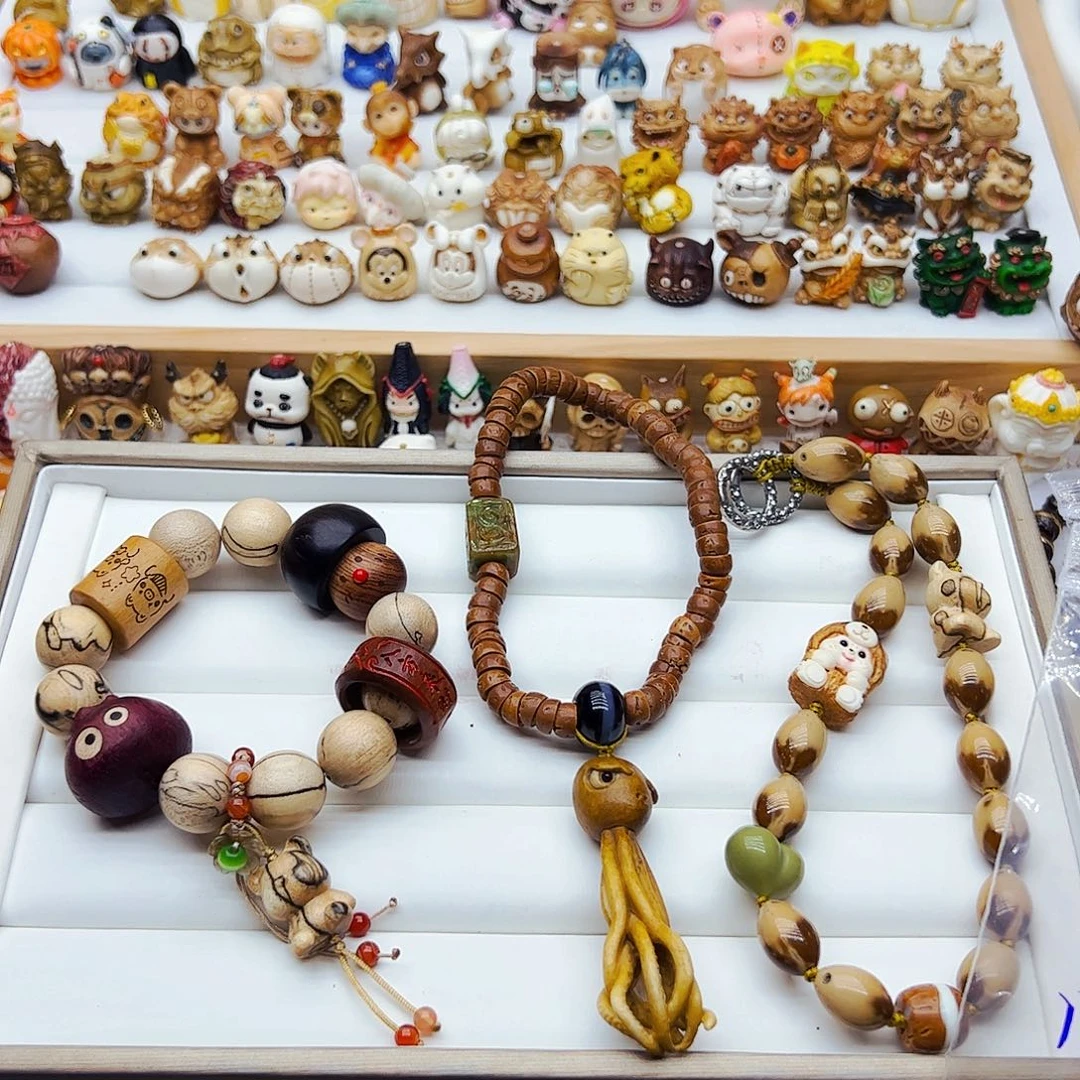 其他鹿骨手工打磨配饰