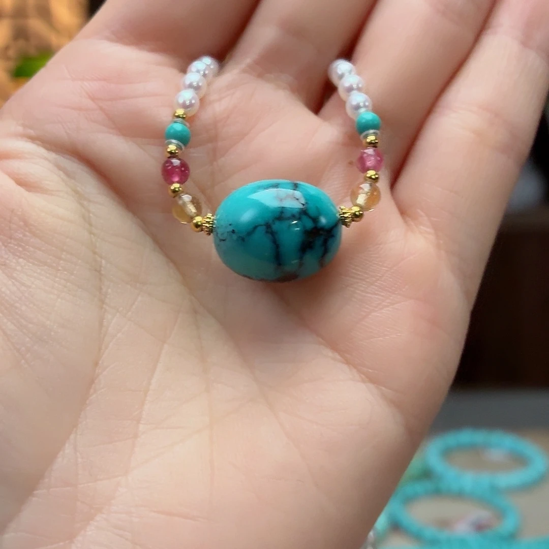 未镶嵌绿松石珠宝奇石