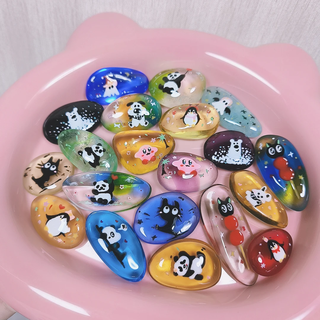 手绘图案款石宠大颗粒·默认微瑕