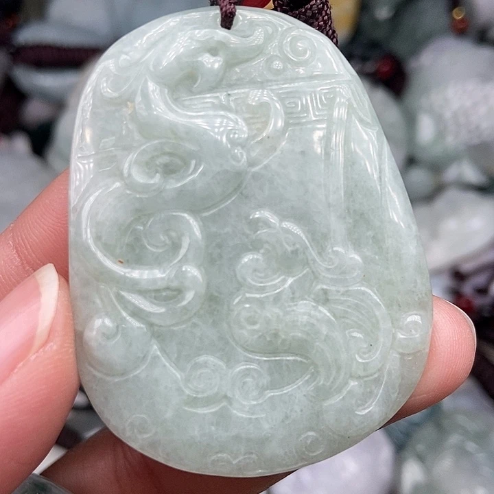 颈饰未镶嵌翡翠翡翠