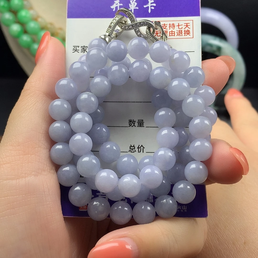 未镶嵌手链翡翠卡8
