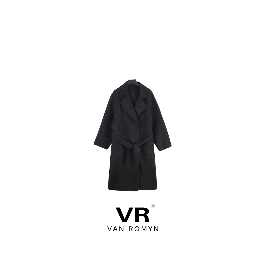 【VR莉娜】511094/2025 新款冬季 100牦牛绒长款大衣