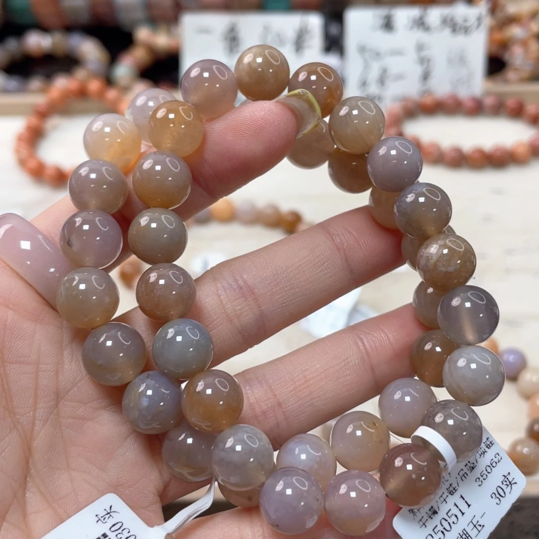 硅化珊瑚（珊瑚玉）手链未镶嵌Q**Y261