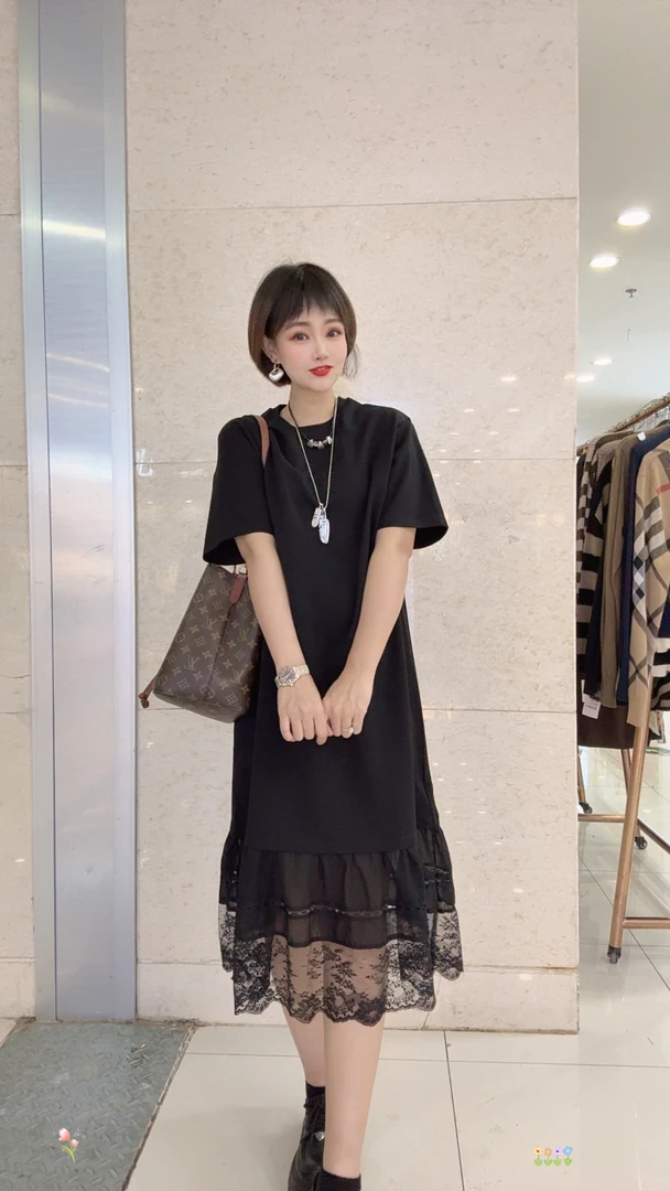 2561 欧货拼蕾丝连衣裙（下单1-3天左右发货）