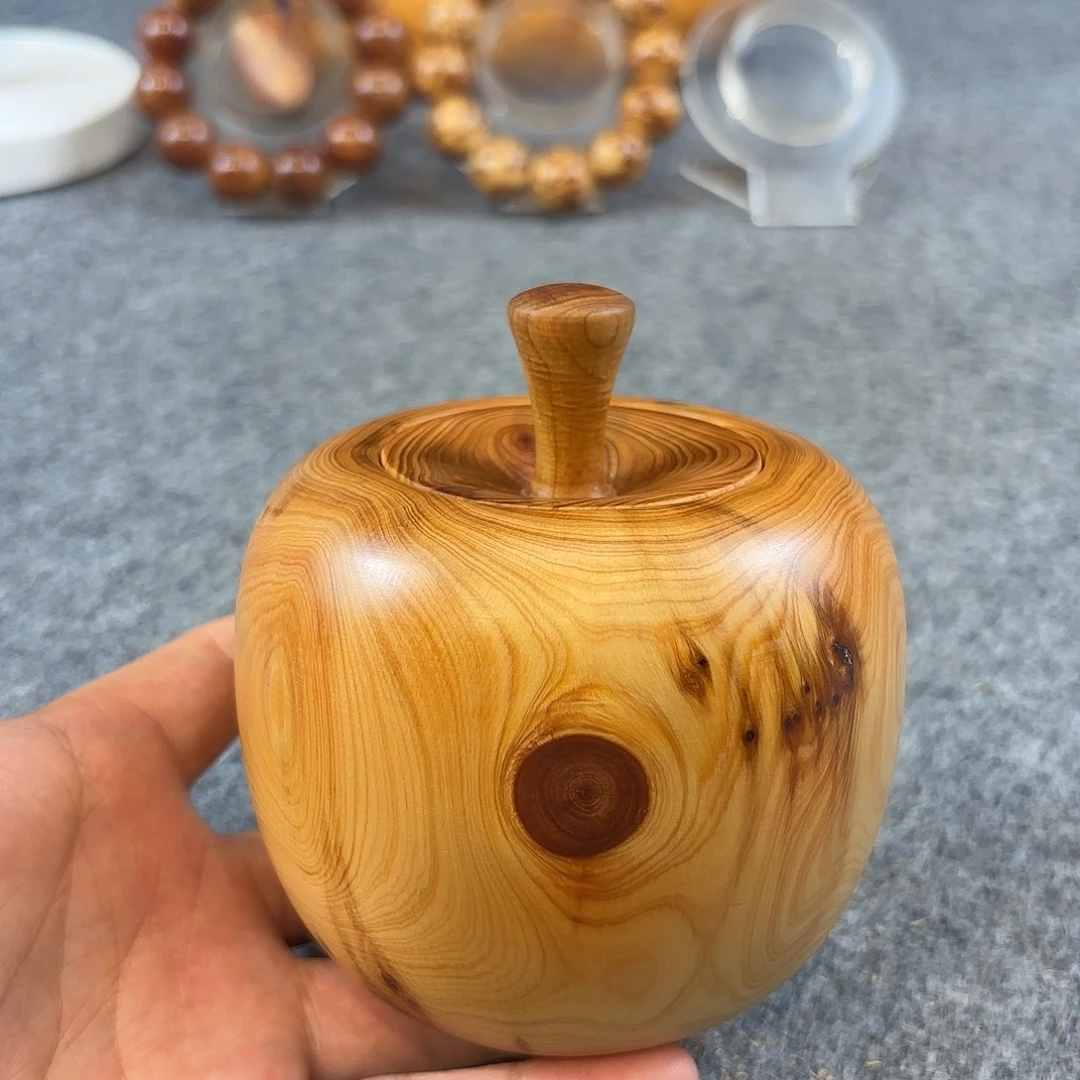 崖柏太行崖柏精品茶叶罐