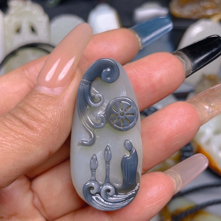 和田玉挂件未镶嵌