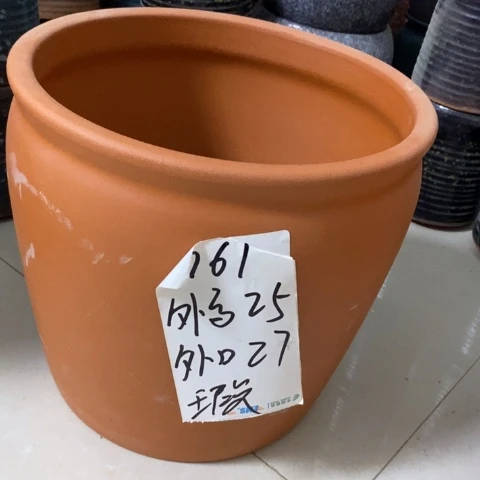 粗陶红陶花盆761