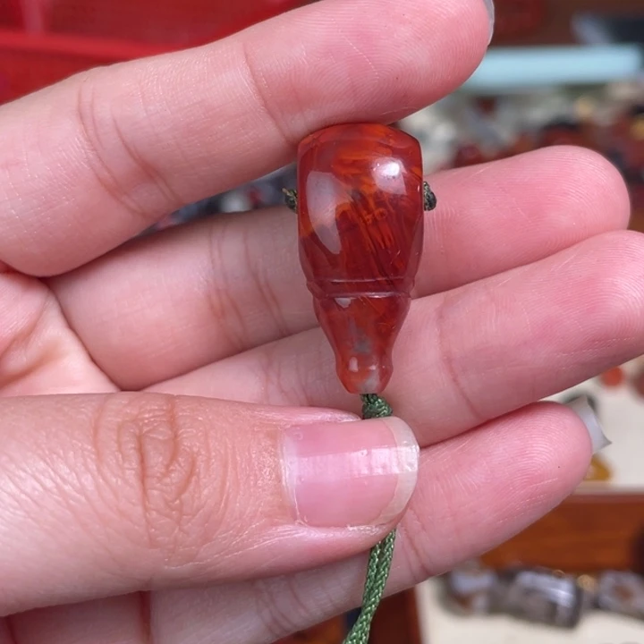 南红玛瑙未镶嵌颈饰51