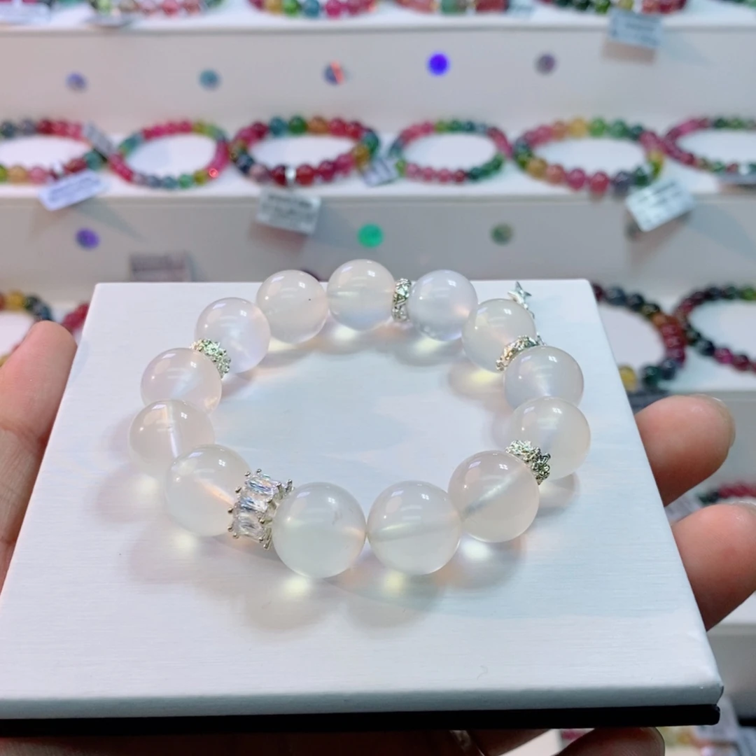 未镶嵌水晶手链多样性发一条