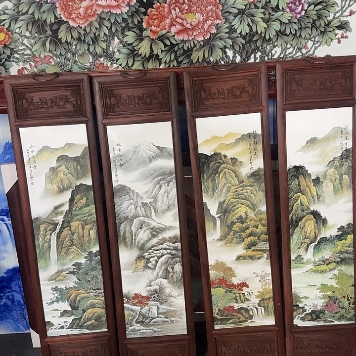 银***河摆件瓷板画瓷板画