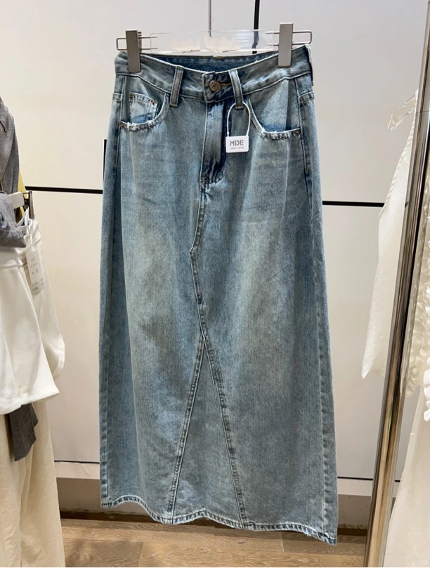 橘子家新款牛仔裙88006