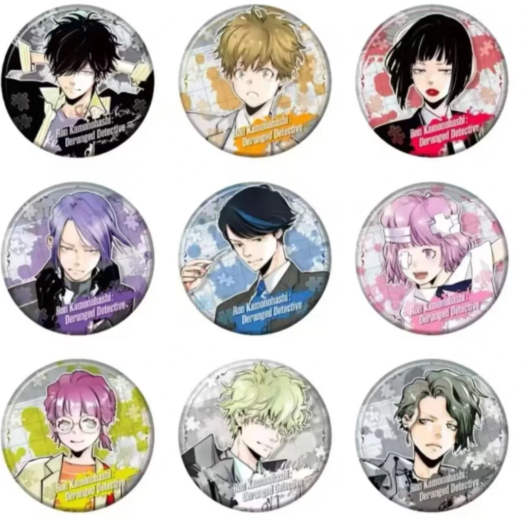 天野明展鸭乃桥论的禁忌推理原画吧唧徽章（未成年禁止下单）