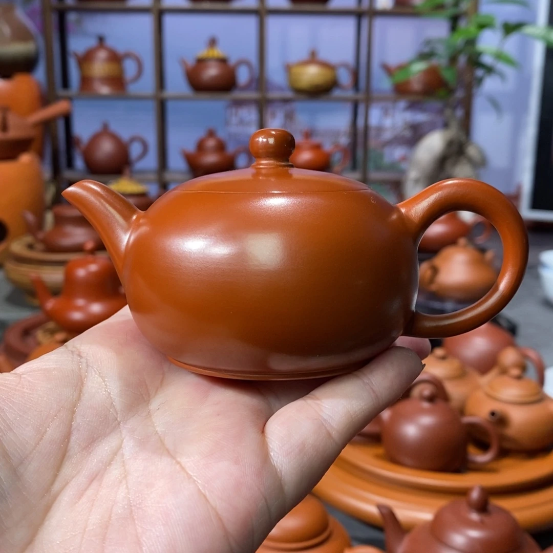 茶壶朱泥吴建辉事事如意壶115cc