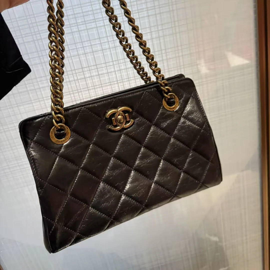 99新 Chanel/香奈儿 【包展】孟买系列牛奶盒子