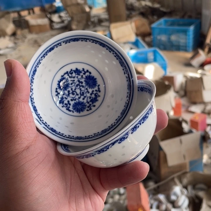 瓷碗景德镇高温细白瓷