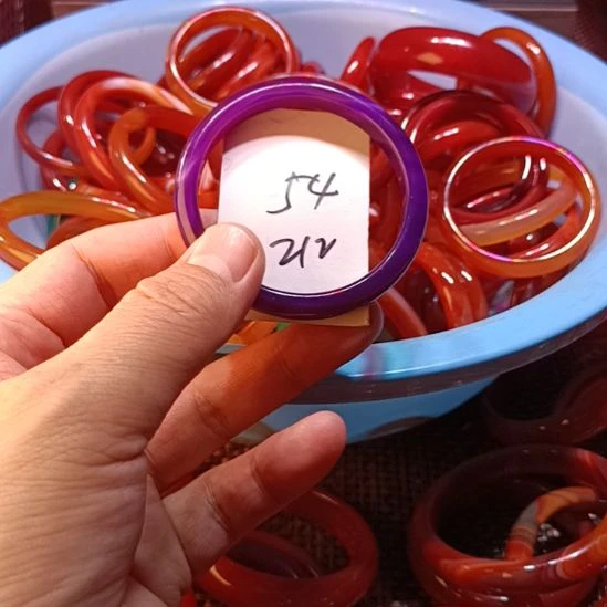 玛瑙/玉髓未镶嵌手镯