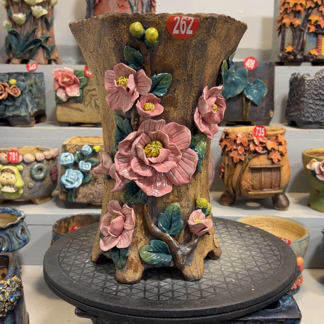 微瑕262 号陶然花盆厂家直销