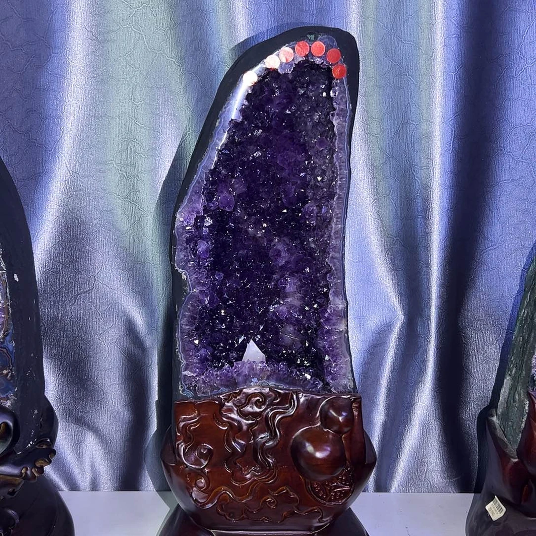 紫晶大型摆件（非配饰）未镶嵌