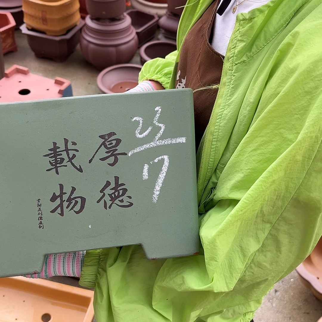 紫砂花盆盆景艺术
