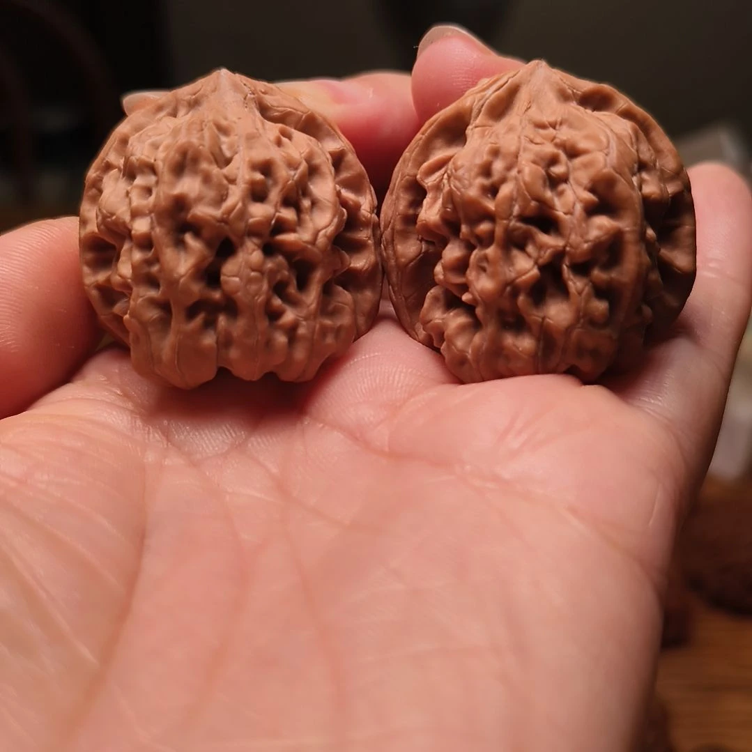 把件文玩核桃独角