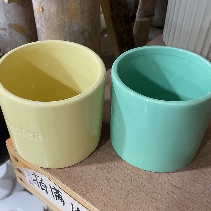 摆件陶陶盆有孔 瑕疵介意勿拍