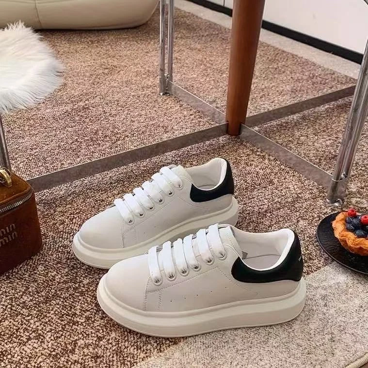 853*2025年新款运动时尚低帮夏季真皮小白鞋ins百搭休闲鞋厚底