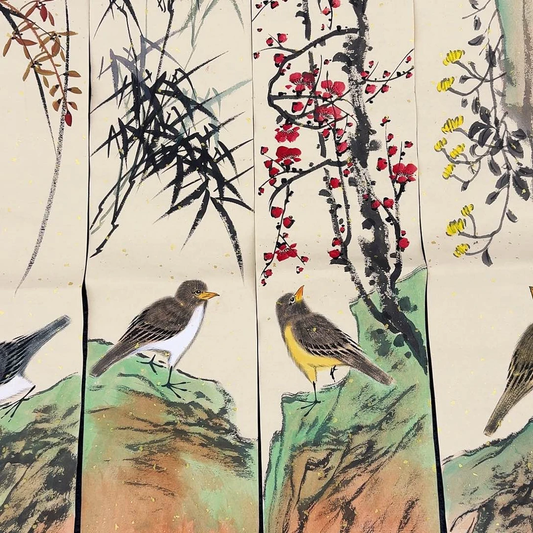 国画纯手绘作品欣赏
