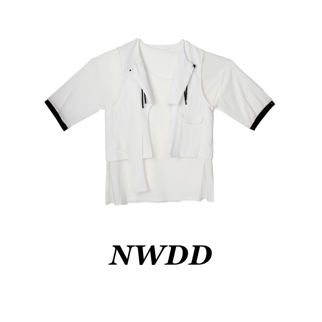 【NWDD】高考毕业季显瘦针织时尚休闲夏季春夏修身T恤百搭83012