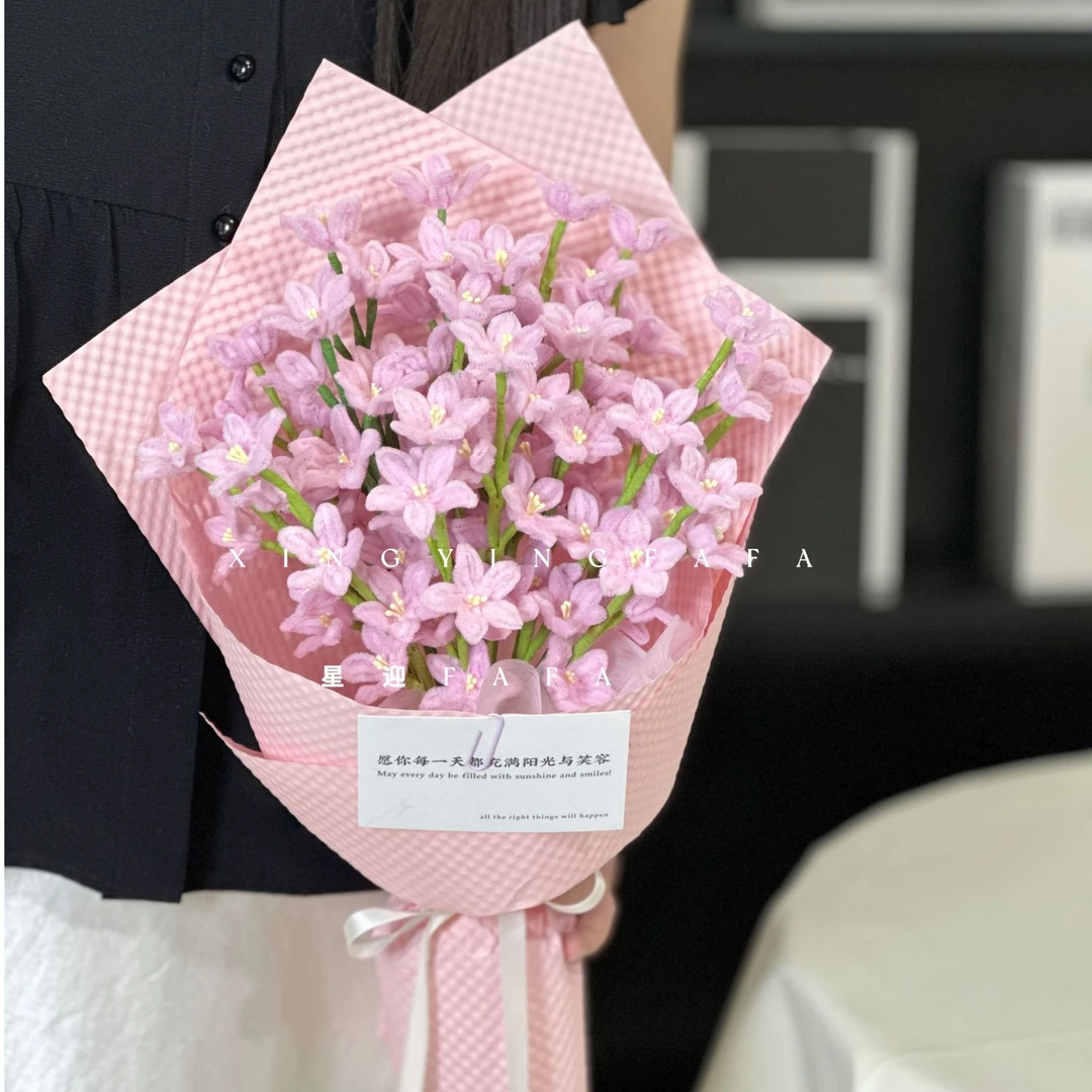 【自由之花小飞燕材料】扭扭棒手工花原创七夕礼物送教程DIY材料包