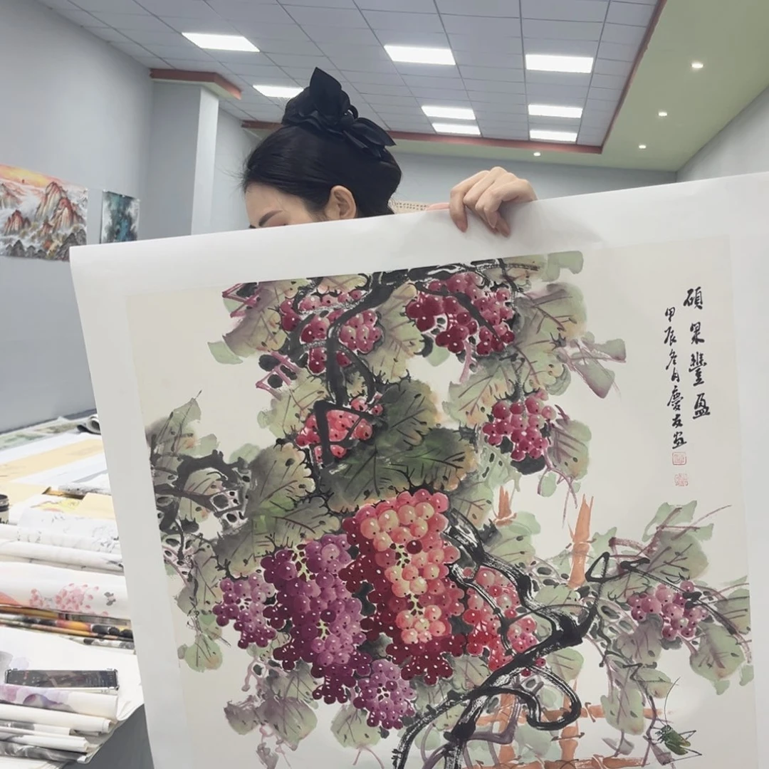 国画国画纯手绘作品