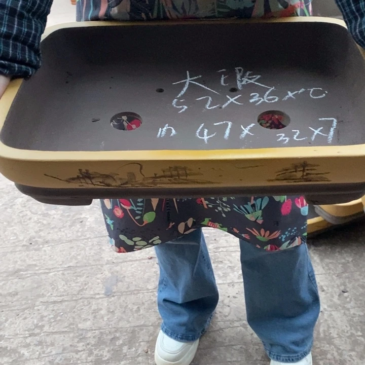 花盆紫砂自己做的吗