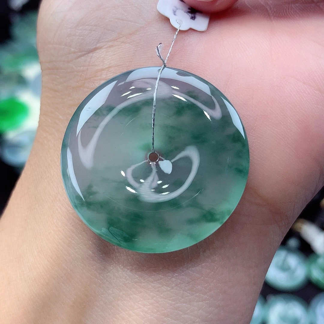 颈饰未镶嵌翡翠编号108尺寸31.7-5.8