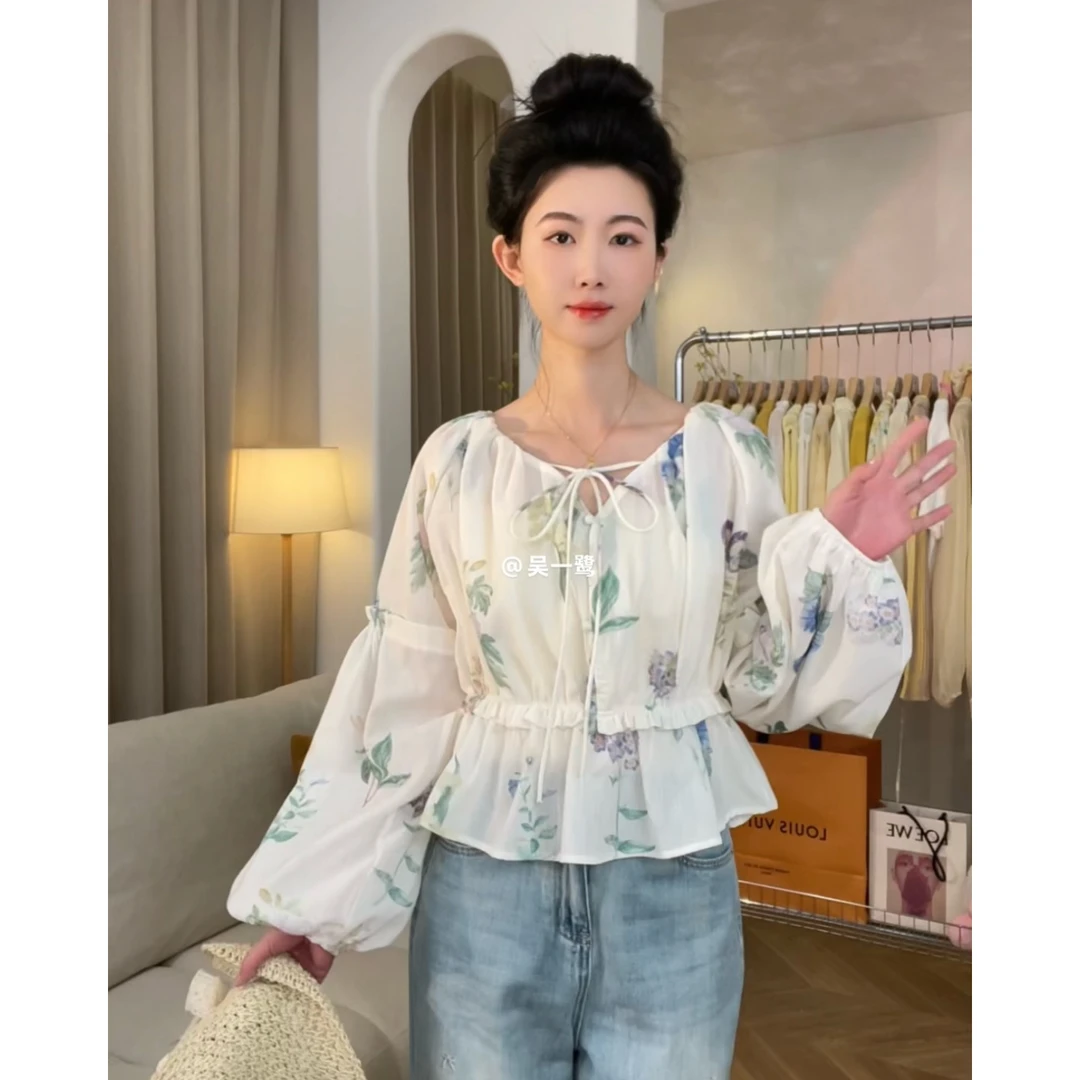 WUYILU ʚ ✿ 370✿ ɞ 韩版休闲宽松女2025夏新款