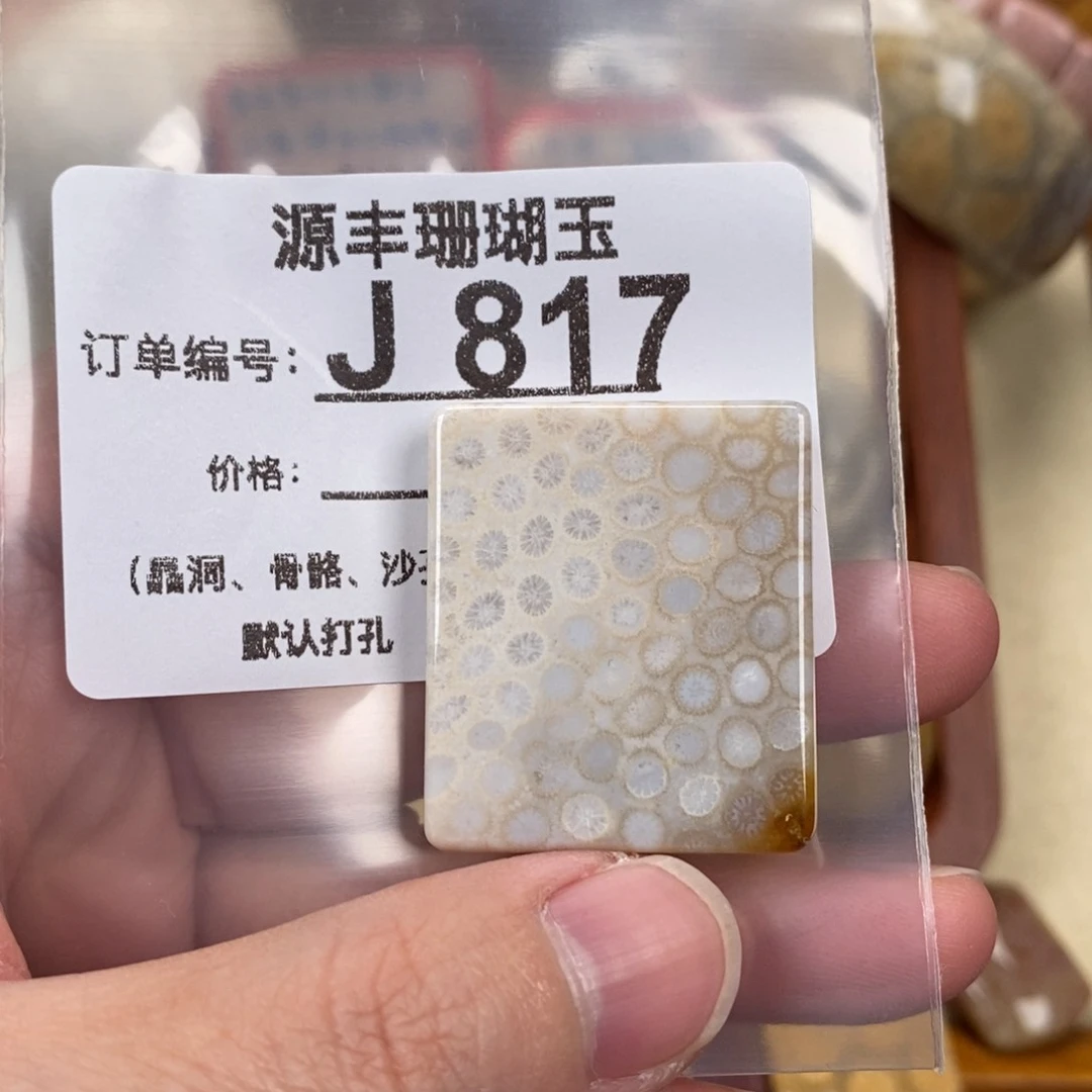 硅化玉颈饰未镶嵌稀****怪