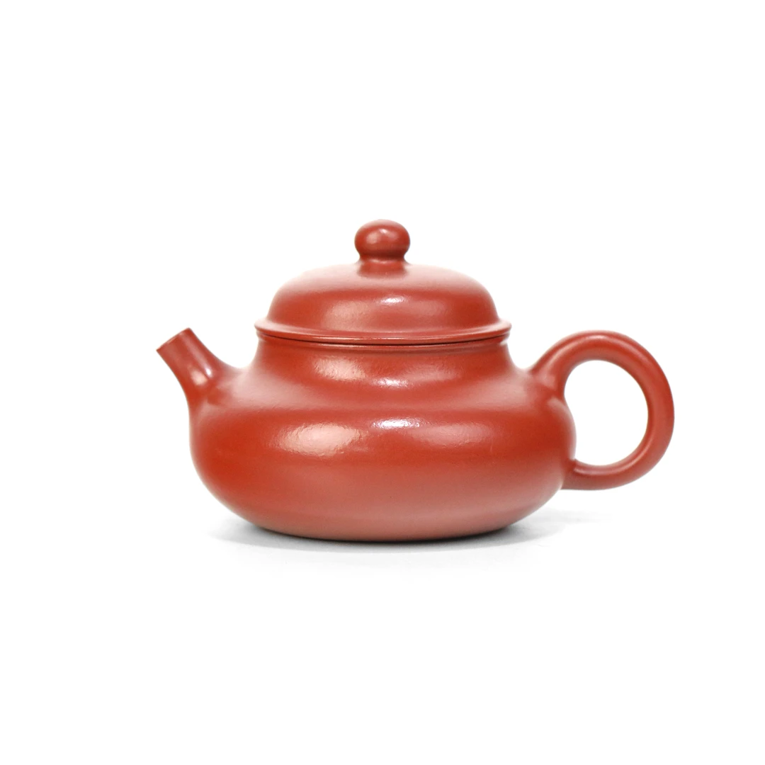 十二有你JZ容天壶/160cc朱泥手工泡茶壶客厅家用宜兴紫砂壶茶具