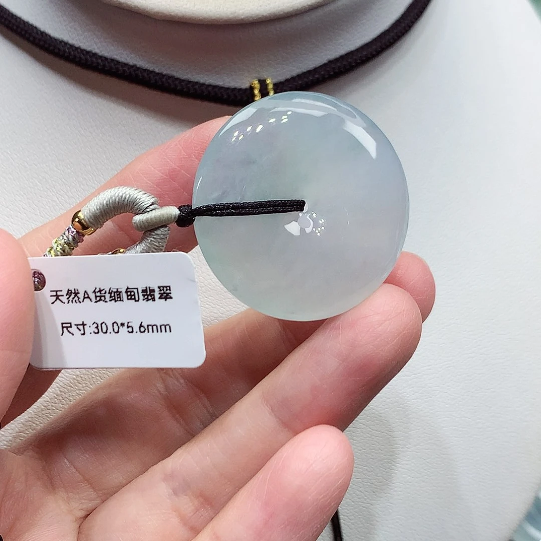 颈饰未镶嵌翡翠编号8，30/5.6