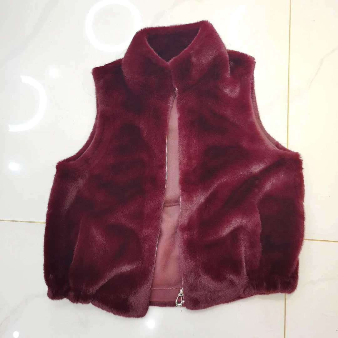 030 时尚新款毛呢外套马甲