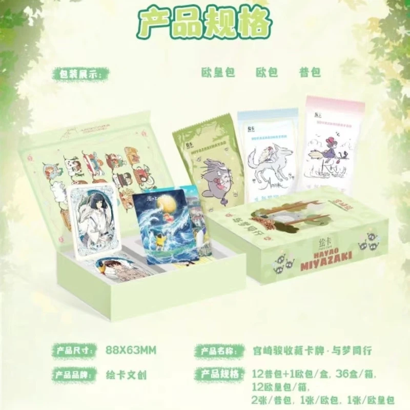 【吃吃】绘卡文创 宫崎骏 国卡二创 默认代拆