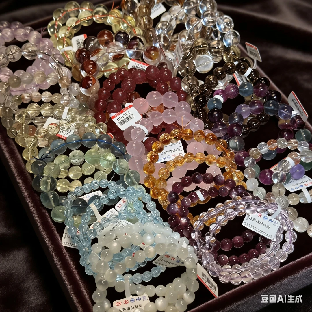 【新】彩宝海蓝宝蓝晶石岫玉彩发晶水晶直播间自选链接【默认微瑕】