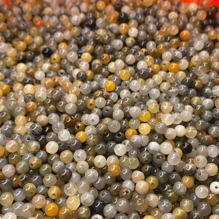 石英质玉手链未镶嵌4m m