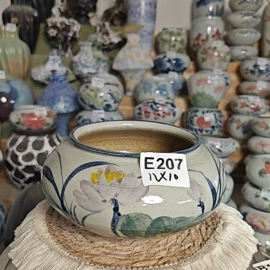 微瑕 有孔 景德镇纯手工制作 E207