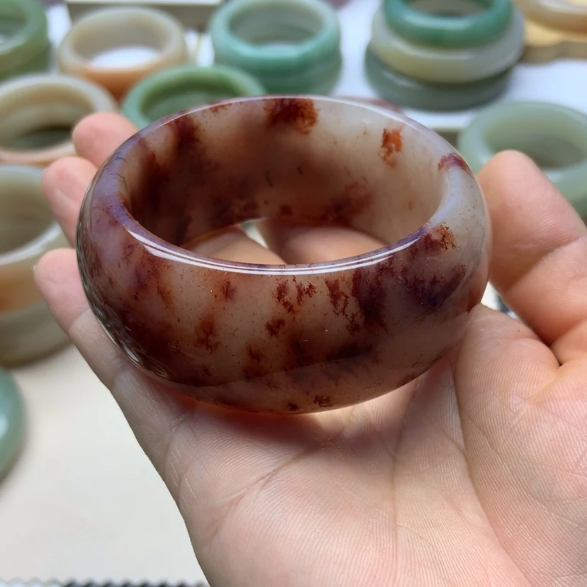 【闪购商品】未镶嵌手链石英岩玉月**上