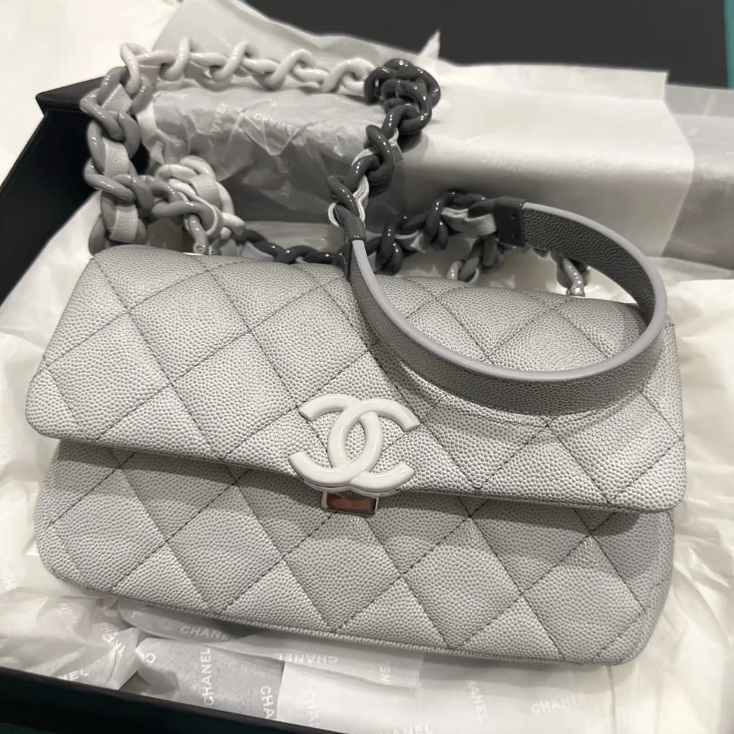 95新 Chanel/香奈儿 98新 奢总管/渐变大mini包/芯片