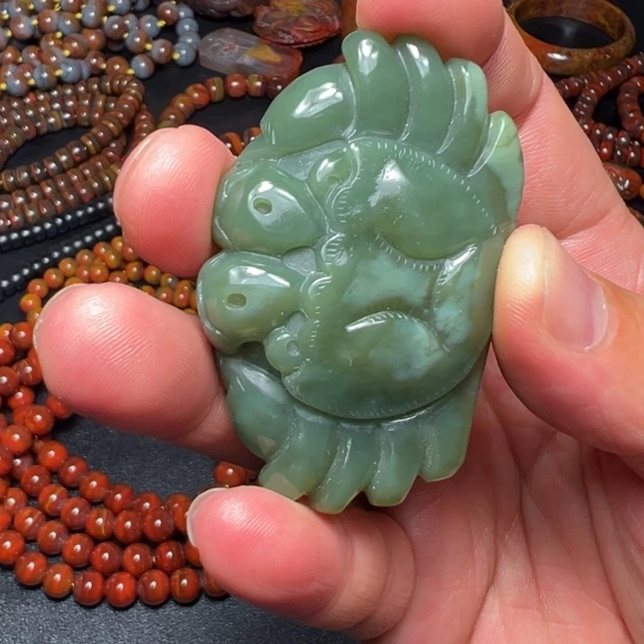 寻***极玛瑙/玉髓颈饰未镶嵌