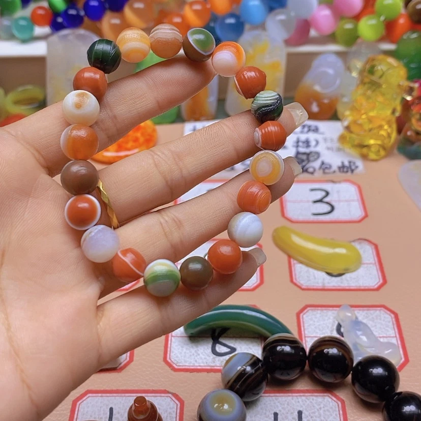 【闪购商品】玛瑙/玉髓颈饰未镶嵌猪*傅