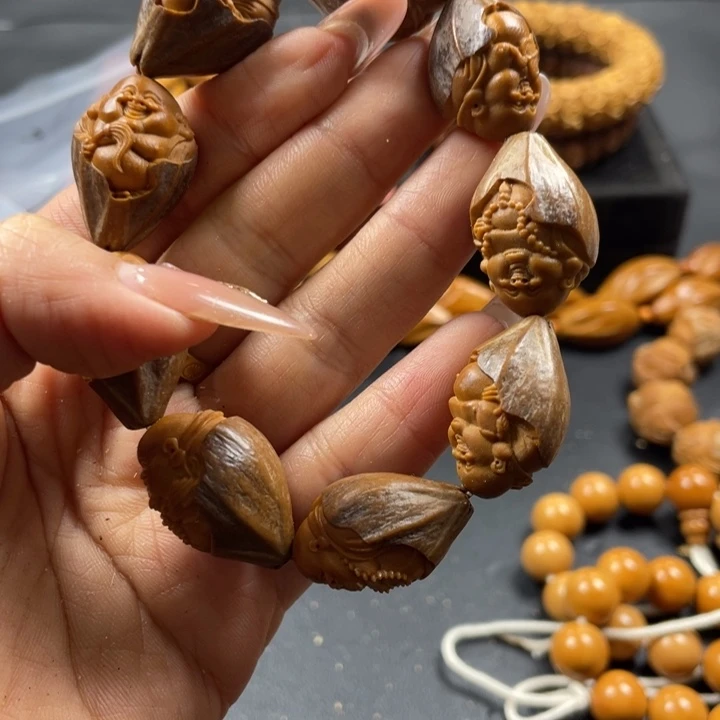 吊坠猴头核桃橄榄核