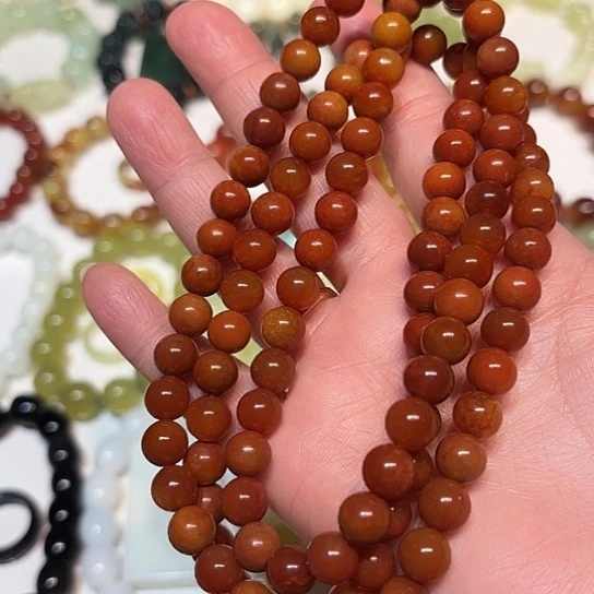 蛇纹石玉未镶嵌手串