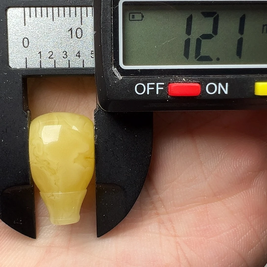 蜜蜡未镶嵌吊坠(不含链)